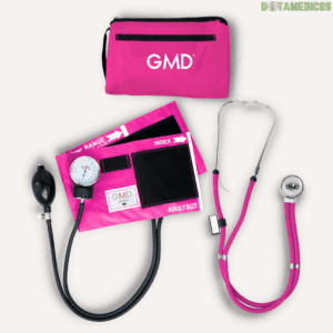 Kit Tensiometro + Fonendoscopio Rappaport Rosado GMD - Dotamedicos