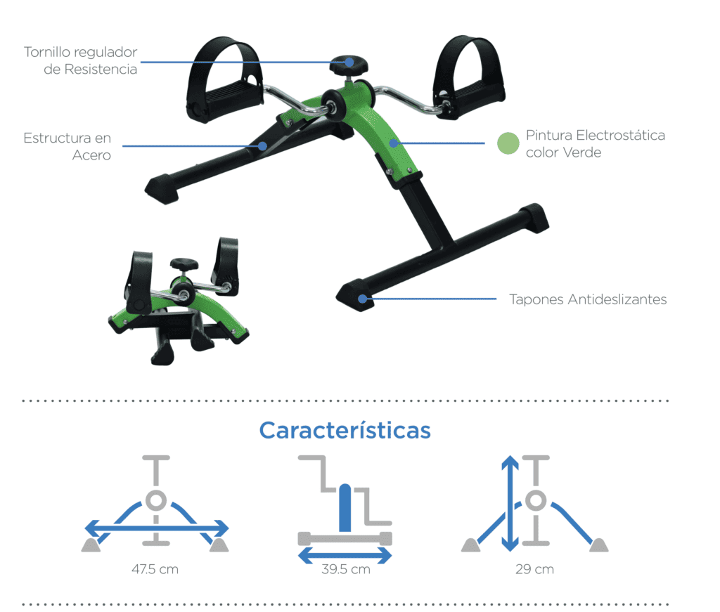 PEDAL EJERCITADOR PLEGABLE