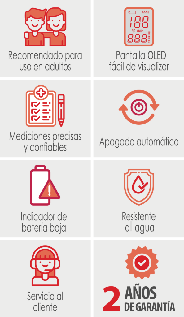Pulsoxímetro GMD 500D - Dotamedicos