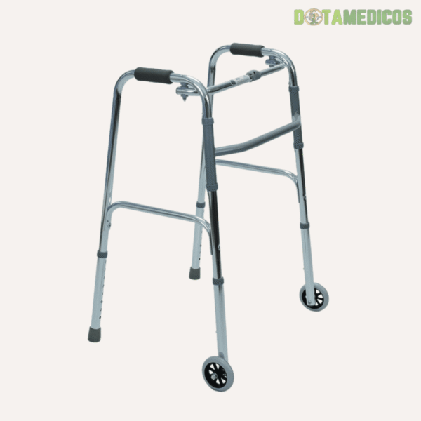 CAMINADOR CON RUEDAS DELANTERAS _ Dotamedicos