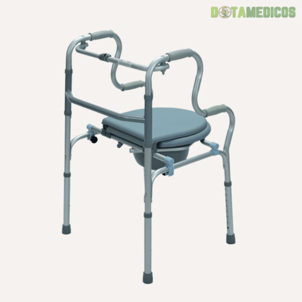Caminador doble apoyo con recipiente sanitario - Image 3