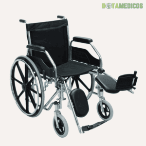 SILLA DE RUEDAS SEMIESCRITORIO, REPOSA BRAZOS Y PIES DESMONTABLES