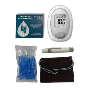 Kit de glucometría Latidos