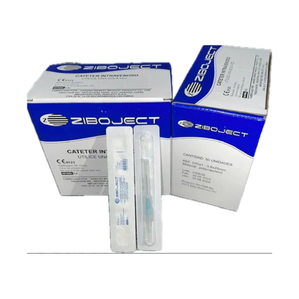 Catéter Ziboject x 50 22G