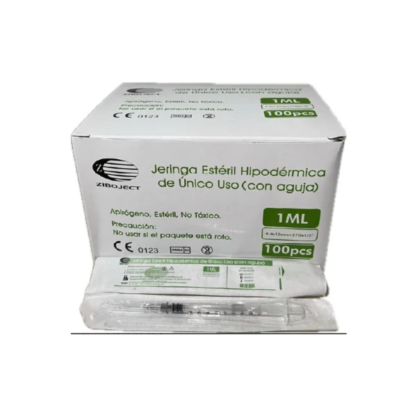 Jeringas desechables 1ml