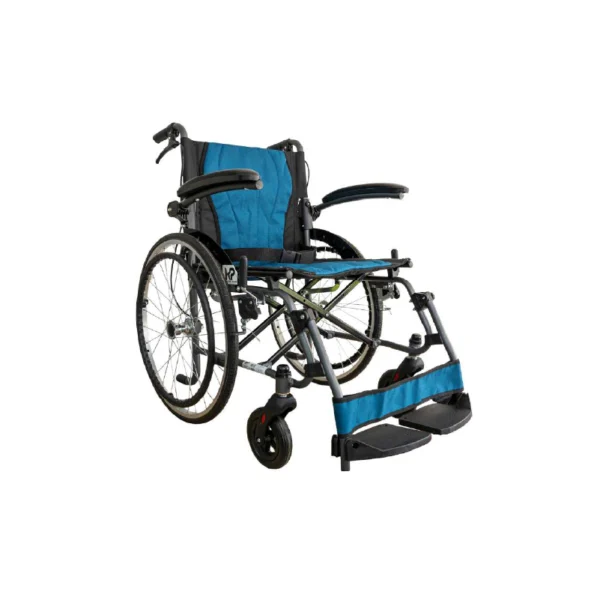 Silla de ruedas estándar y de transporte en aluminio Konfort Plus
